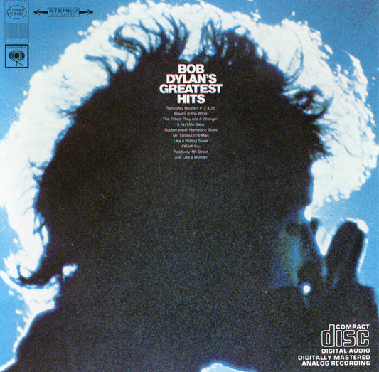 Bob Dylan : Bob Dylan's Greatest Hits (CD, Comp, Club, RE, RP)