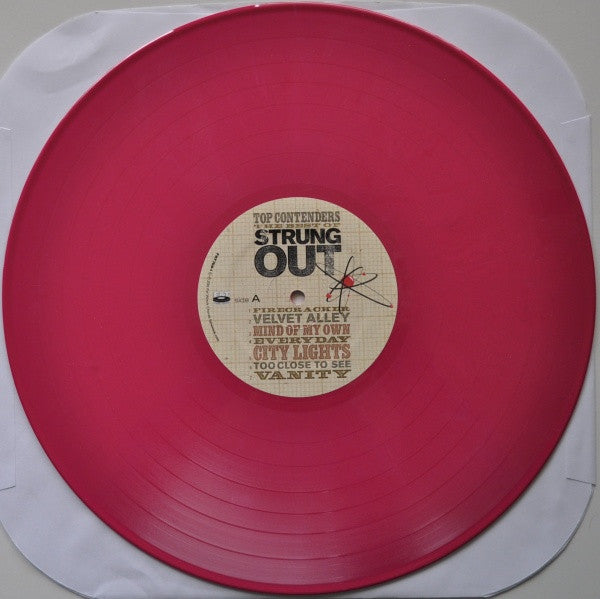 Strung Out : Top Contenders (The Best Of Strung Out) (LP, Pin + LP, Whi + Comp)