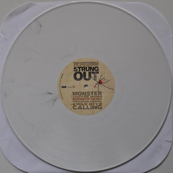 Strung Out : Top Contenders (The Best Of Strung Out) (LP, Pin + LP, Whi + Comp)