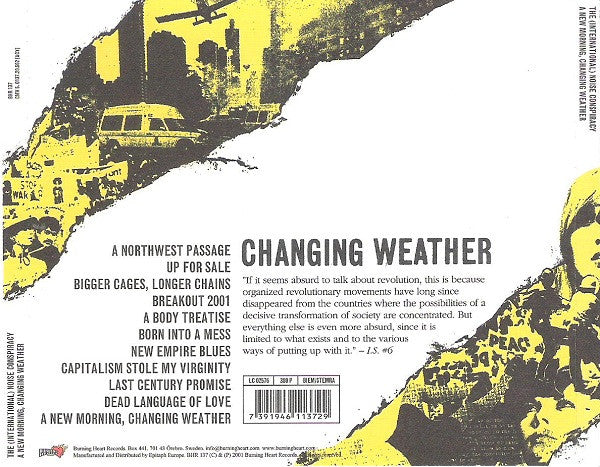 The (International) Noise Conspiracy* : A New Morning, Changing Weather (CD, Album)