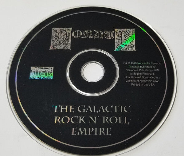 Vondur : The Galactic Rock N' Roll Empire (CD, Promo, Car)