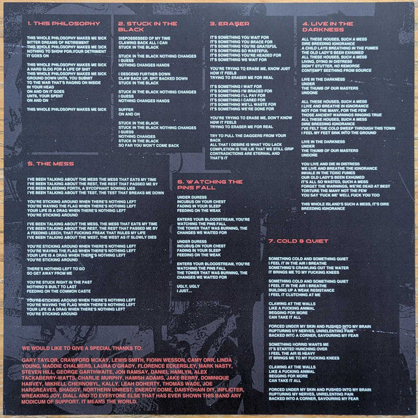 Bleaks : The Mess (12", S/Sided)