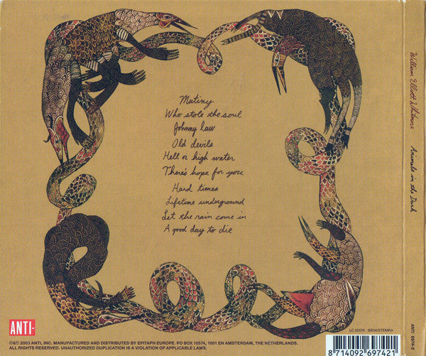 William Elliott Whitmore : Animals In The Dark (CD, Album)