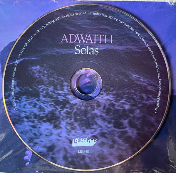 Adwaith : Solas (CD, Album)