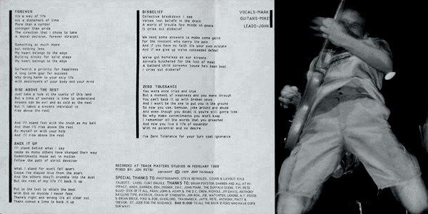 Zero Tolerance (7) : Bad Blood (7")