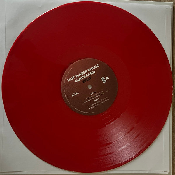 Hot Water Music / Quicksand (3) : Split (12", EP, Ltd, Opa)