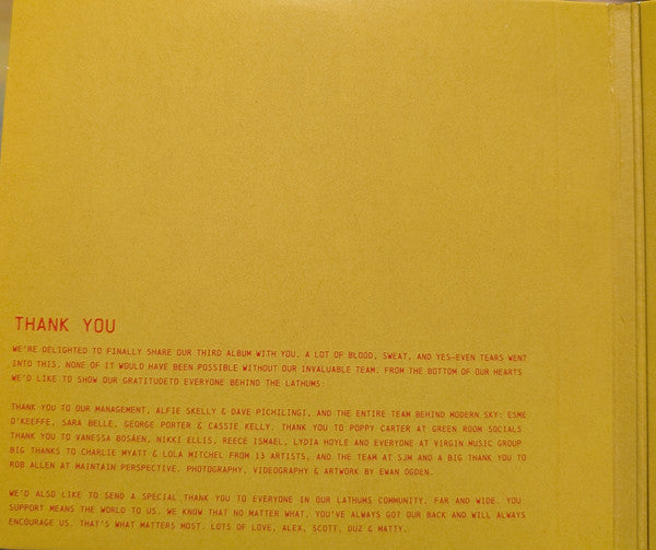 The Lathums : Matter Does Not Define (2xCD, Album, Dlx)