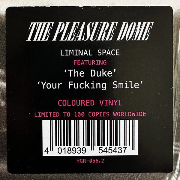 The Pleasure Dome (3) : Liminal Space (LP, Album, tra)