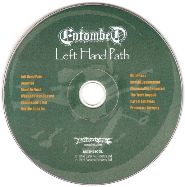 Entombed : Left Hand Path (CD, Album, RE, DOC)