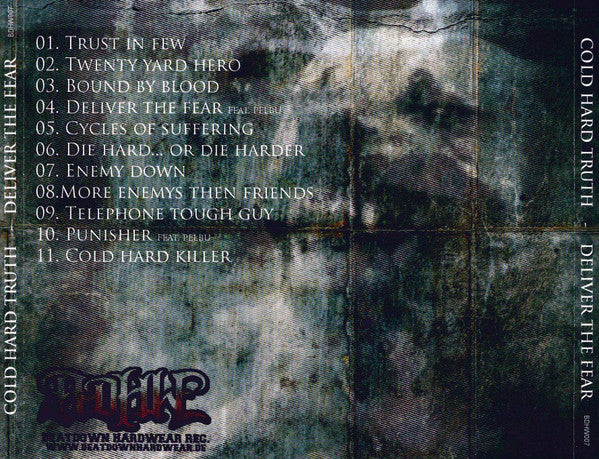 Cold Hard Truth : Deliver The Fear (CD, Album)