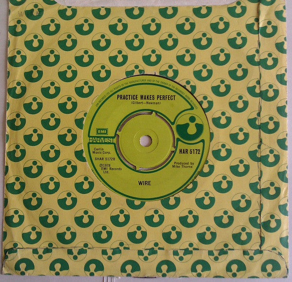 Wire : Outdoor Miner (7", Single, Com)