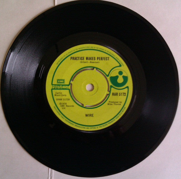 Wire : Outdoor Miner (7", Single, Com)
