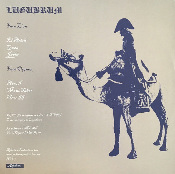 Lugubrum : Face Lion Face Oignon (LP, Album)
