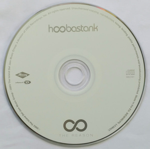 Hoobastank : The Reason (CD, Album, Enh)