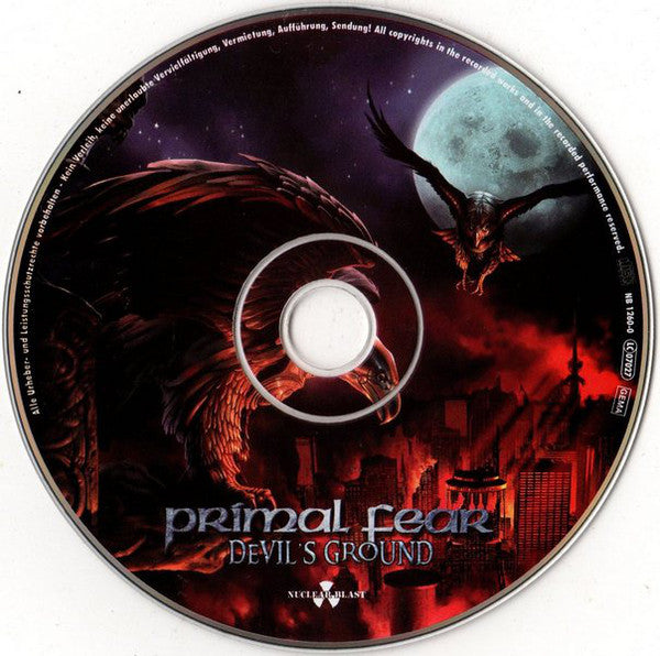 Primal Fear : Devil's Ground (CD, Album, Ltd, Dig)