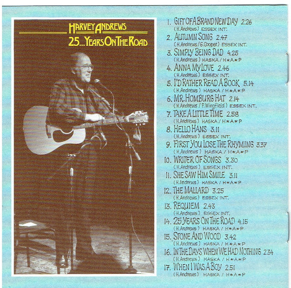 Harvey Andrews : 25 Years On The Road (CD, Album, RE, BOD)