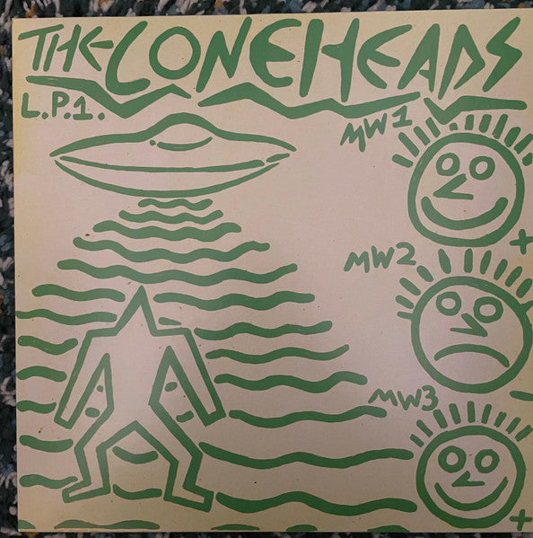 The Coneheads : L​.​P​.​1. Aka 14 Year Old High School PC​-​Fascist Hype Lords Rip Off Devo For The Sake Of Extorting $​$​$ From Helpless Impressionable Midwestern Internet Peoplepunks L​.​P​. (LP, Comp, RP)