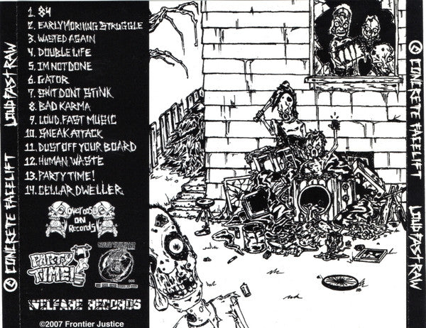 Concrete Facelift : Loud Fast Raw (CD, Album)
