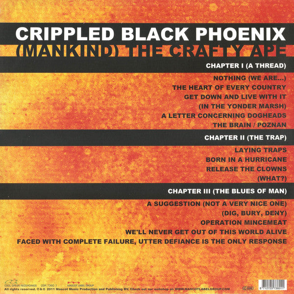 Crippled Black Phoenix : (Mankind) The Crafty Ape (2xLP, Album)