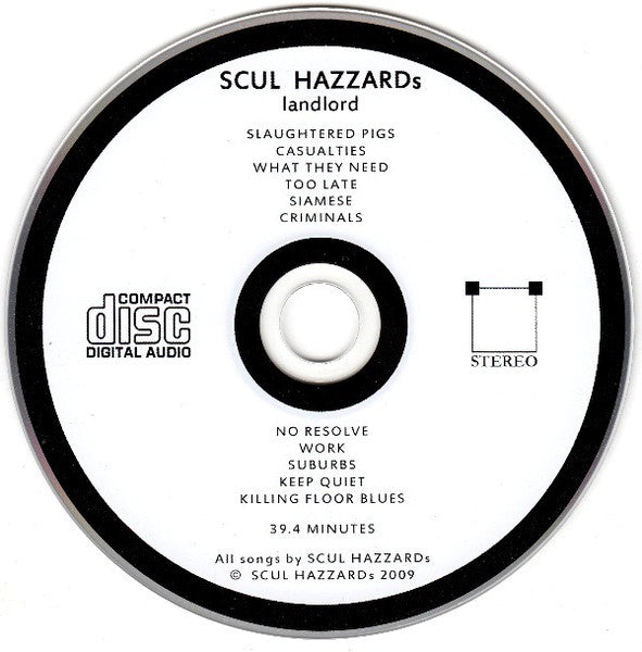 Scul Hazzards : Landlord (CD, Album)