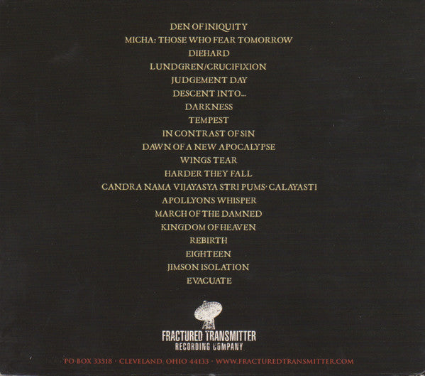 Integrity (2) : Those Who Fear Tomorrow (CD, Album, RE, 15t)