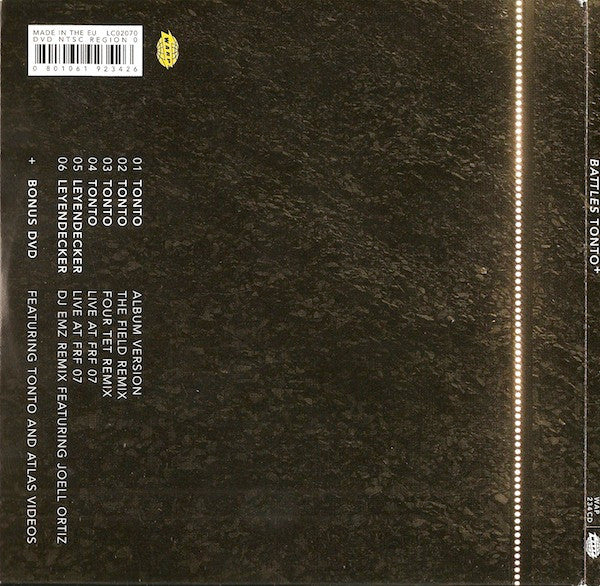 Battles : Tonto+ (CD, EP + DVD-V, NTSC)