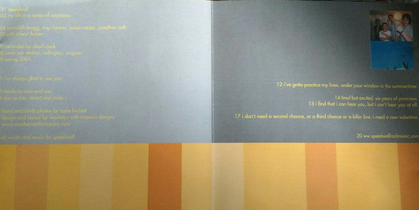 Speedwell : My Life Is A Series Of Vacations (CD, EP)