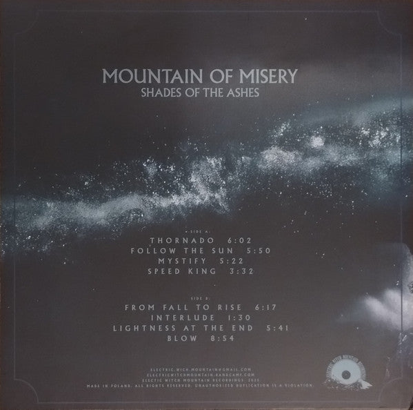 Mountain Of Misery : Shades Of The Ashes (LP, Gre)