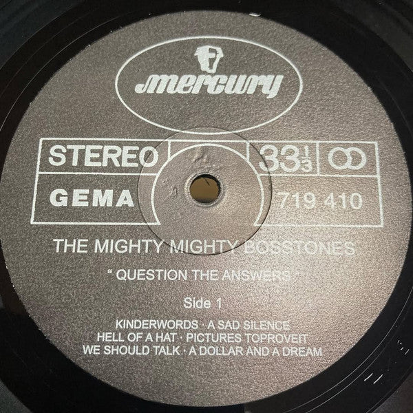 The Mighty Mighty Bosstones : Question The Answers (LP, Album)