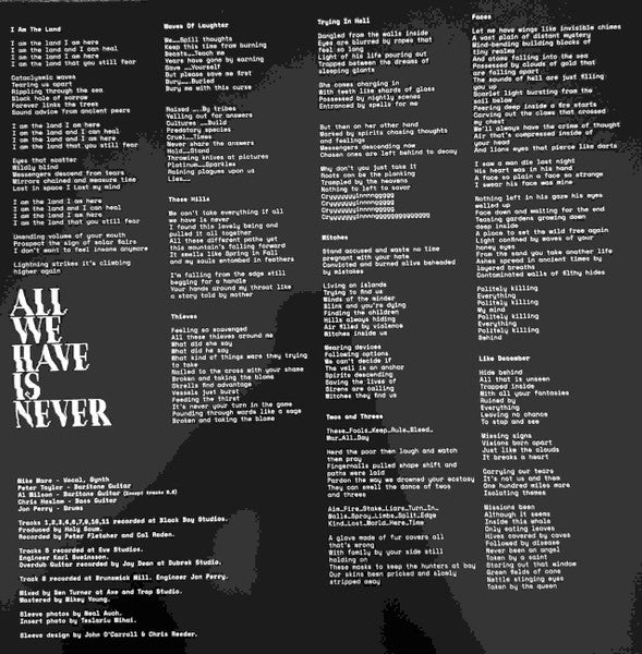 Holy Scum : All We Have Is Never (LP, Album, Ltd, Yel)