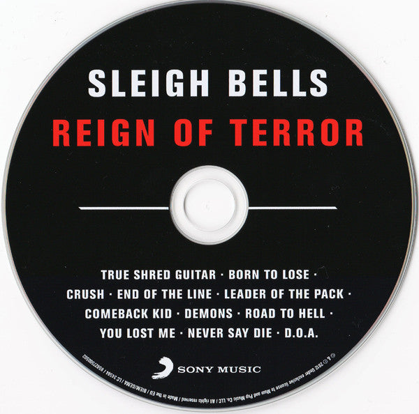 Sleigh Bells : Reign Of Terror (CD, Album, Dig)
