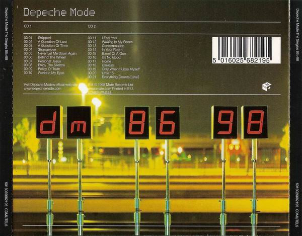 Depeche Mode : The Singles 86>98 (2xCD, Comp, RE, RM)