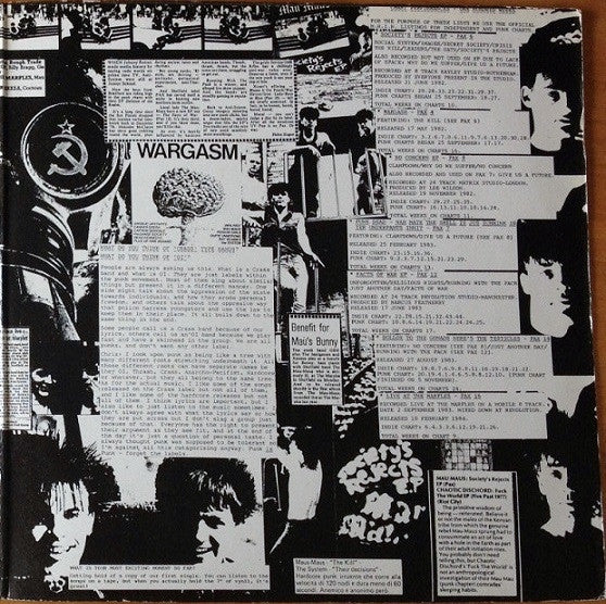 Mau Maus : Running With The Pack (LP, Comp)