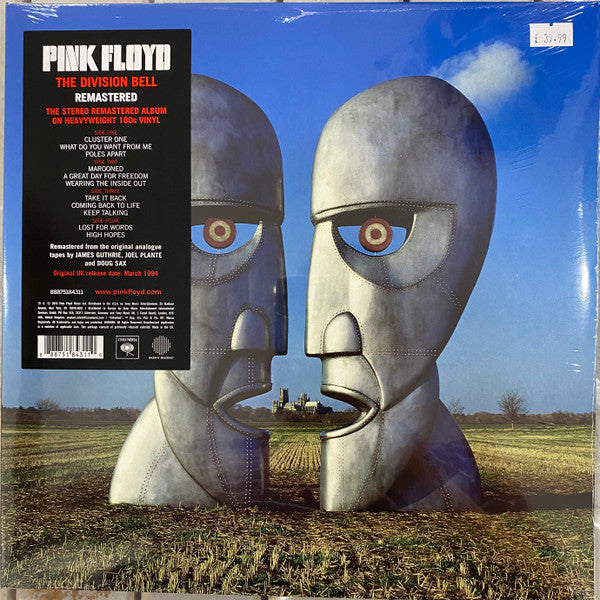 Pink Floyd : The Division Bell (2xLP, Album, RE, RM, 180)