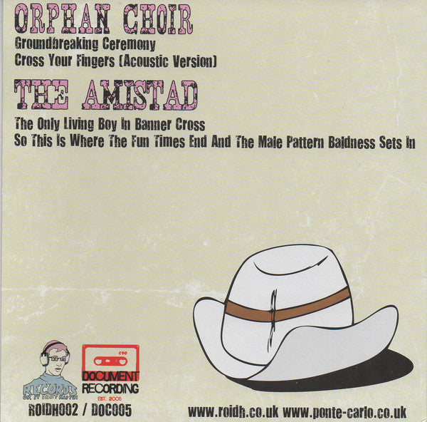 Orphan Choir / The Amistad : Orphan Choir/The Amistad (7", Pur)