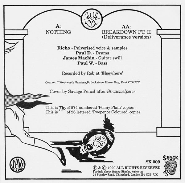 Splintered : Nothing / Breakdown Pt. II (7", Ltd, Num)