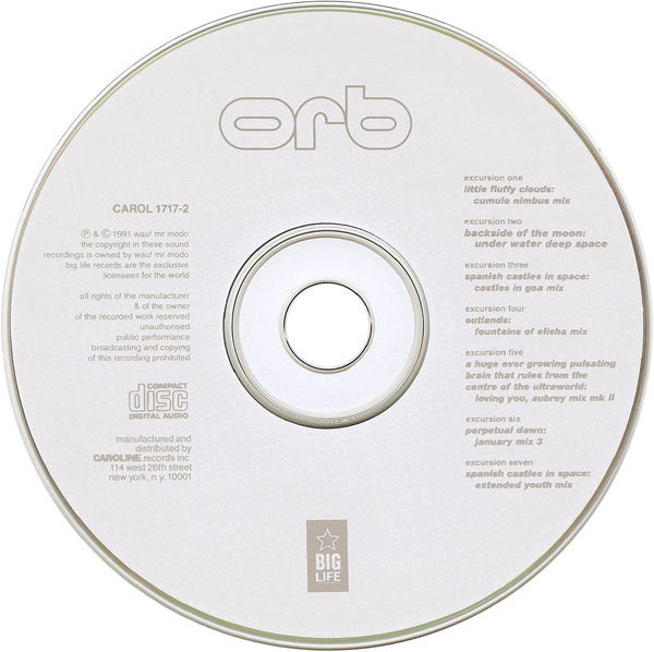 The Orb : Aubrey Mixes: The Ultraworld Excursions (CD, Album)