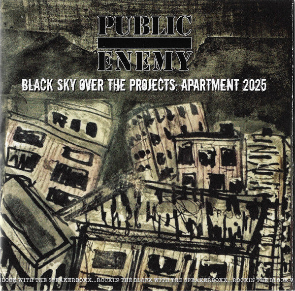 Public Enemy : Black Sky Over The Projects: Apartment 2025 (CD, Album)