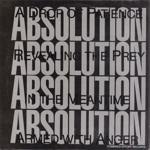 Absolution (2) : Absolution (7", EP, RP, Red)