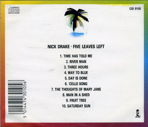 Nick Drake : Five Leaves Left (CD, Album, RE)
