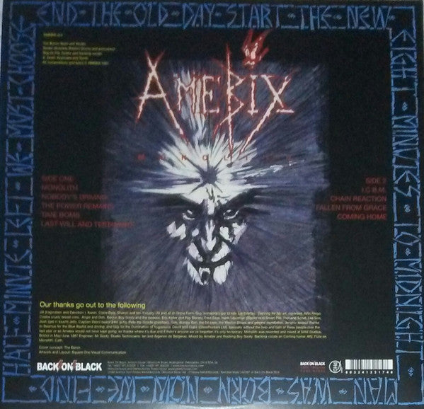 Amebix : Monolith (LP, Album, RE, Gat)