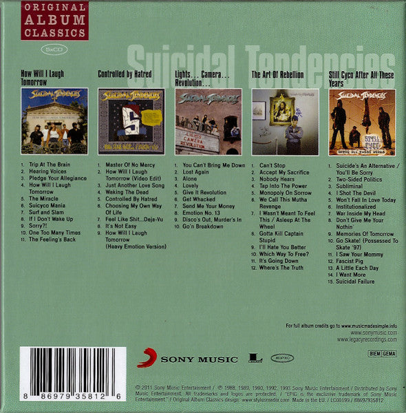 Suicidal Tendencies : Original Album Classics (5xCD, Album, RE + Box, Comp)
