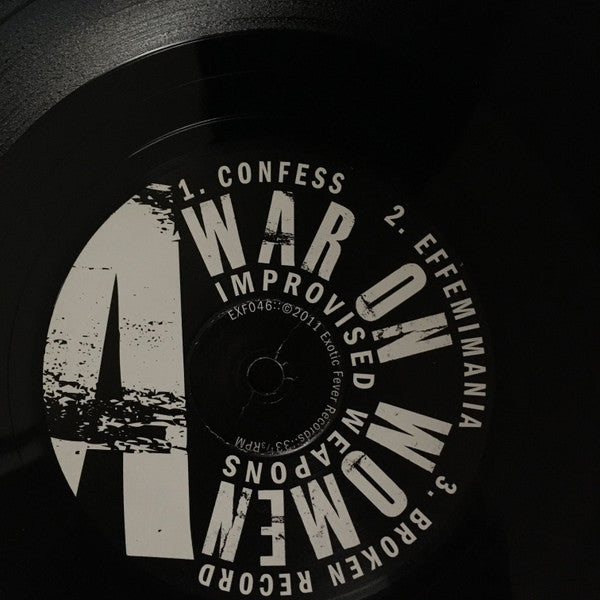 War On Women : Improvised Weapons (10", EP)