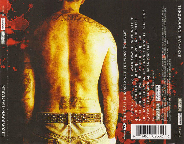 Throwdown (2) : Haymaker (CD, Album, Enh)