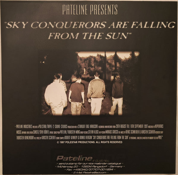 Pole* : Sky Conquerors Are Falling From The Sun (LP, Album, Ltd, Cle)
