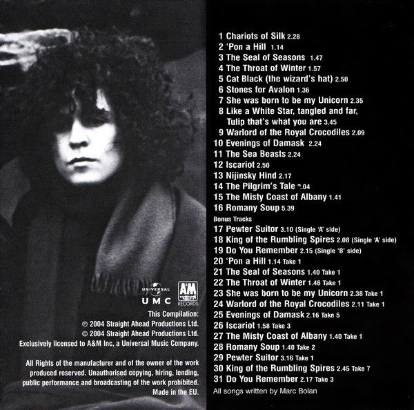 Tyrannosaurus Rex : Unicorn (CD, Album, RE, RM)