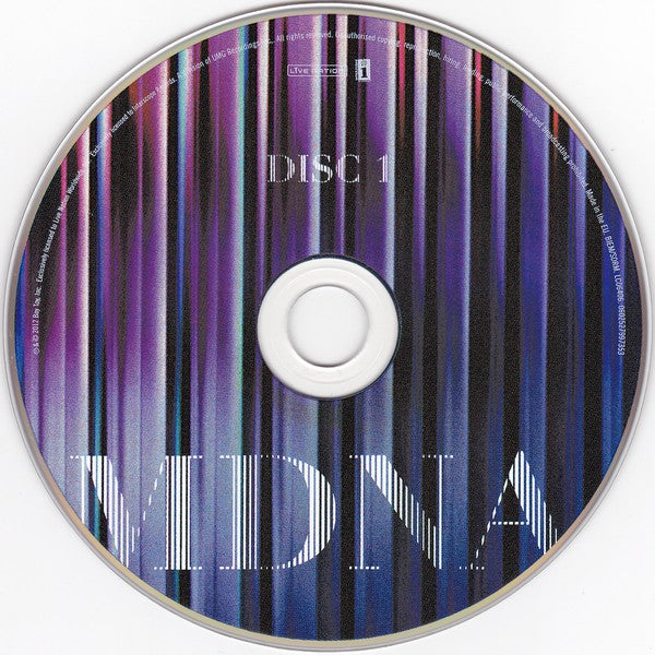 Madonna : MDNA (2xCD, Album, Dlx)