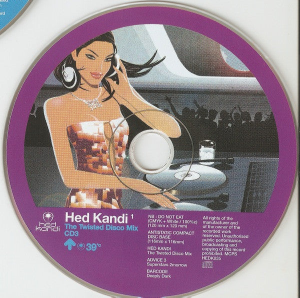 Various : Hed Kandi: The World Series U.K. Mix 1 (3xCD, Mixed)