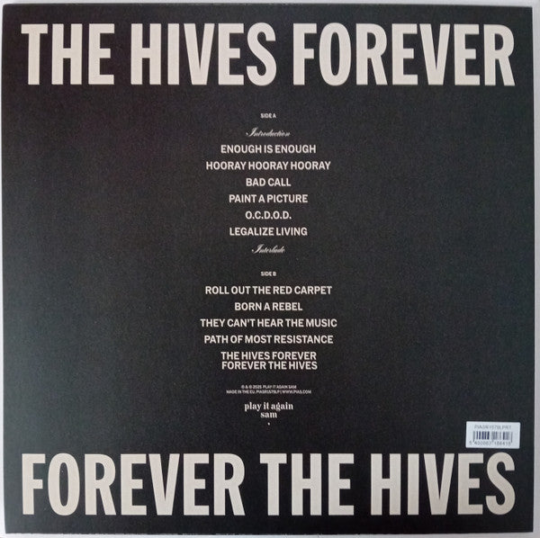 The Hives : The Hives Forever Forever The Hives (LP, Ltd, Sil)