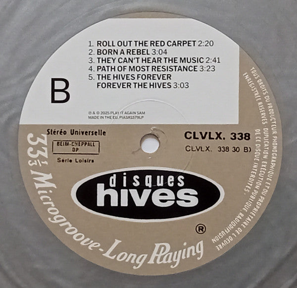 The Hives : The Hives Forever Forever The Hives (LP, Ltd, Sil)